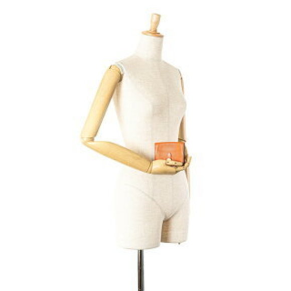 Hermes Dogon Wallet Orange Taurillon Clemence s - Picture 8 of 8